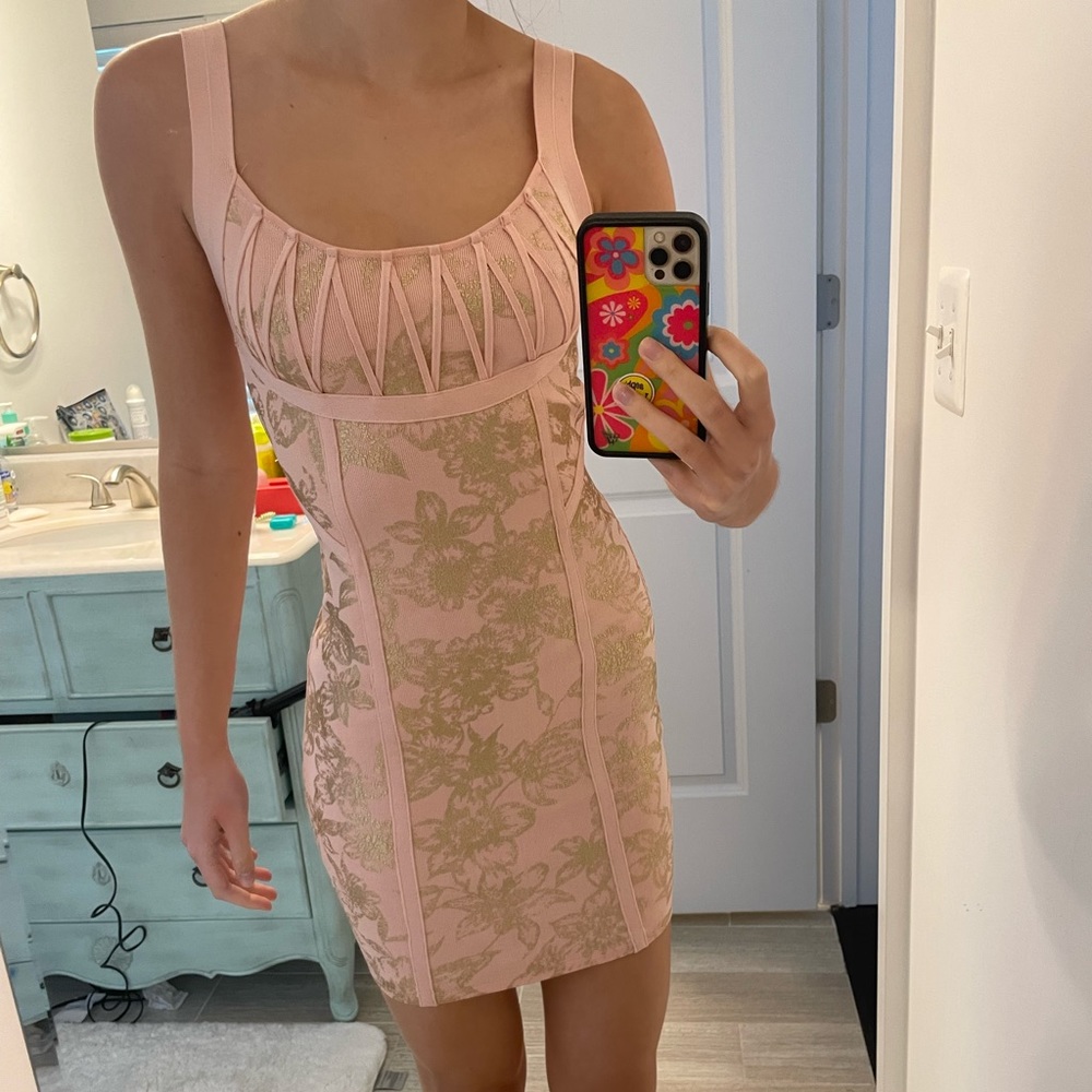 Guess Pink/Gold Dress